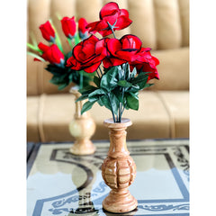 Classic Wood Vase