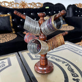 Handmade Wooden Choorri Stand/ Bangle Stand