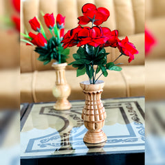 Modern Wood Vases